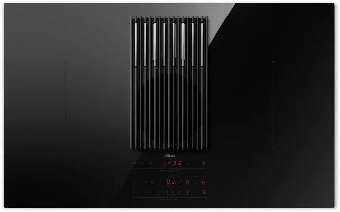 Индукционная варочная панель с вытяжкой Elica NIKOLATESLA LIBRA EVO BL/A/83