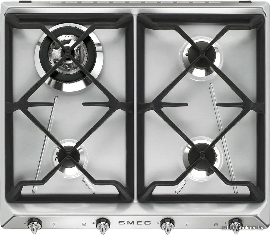Газовая варочная панель Smeg SR964XGH