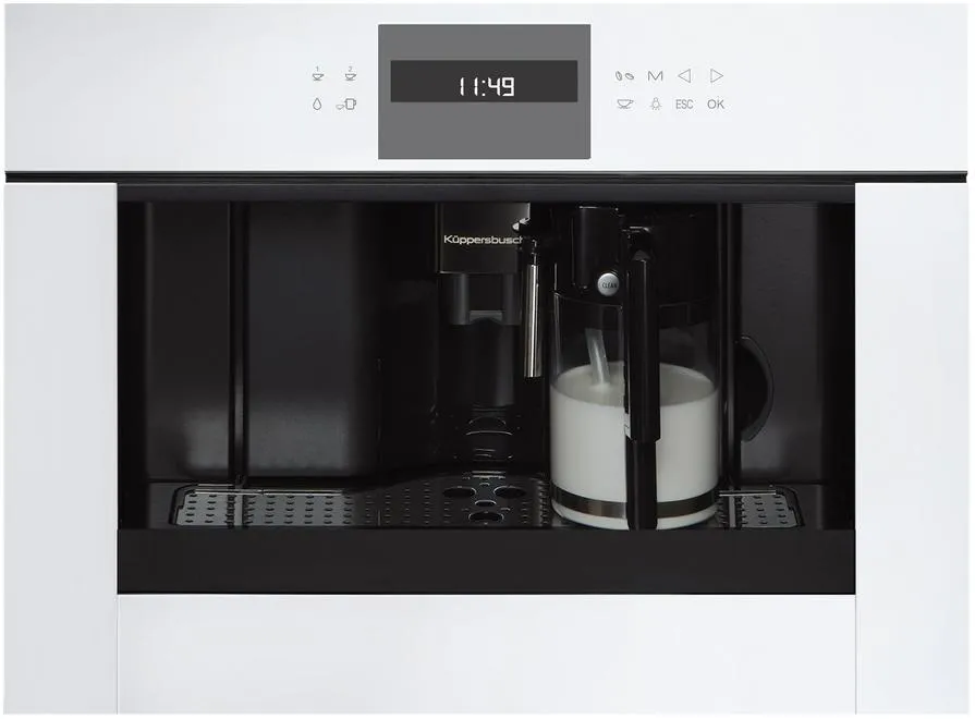 Встраиваемая кофемашина Kuppersbusch CKV 6550.0 W белая