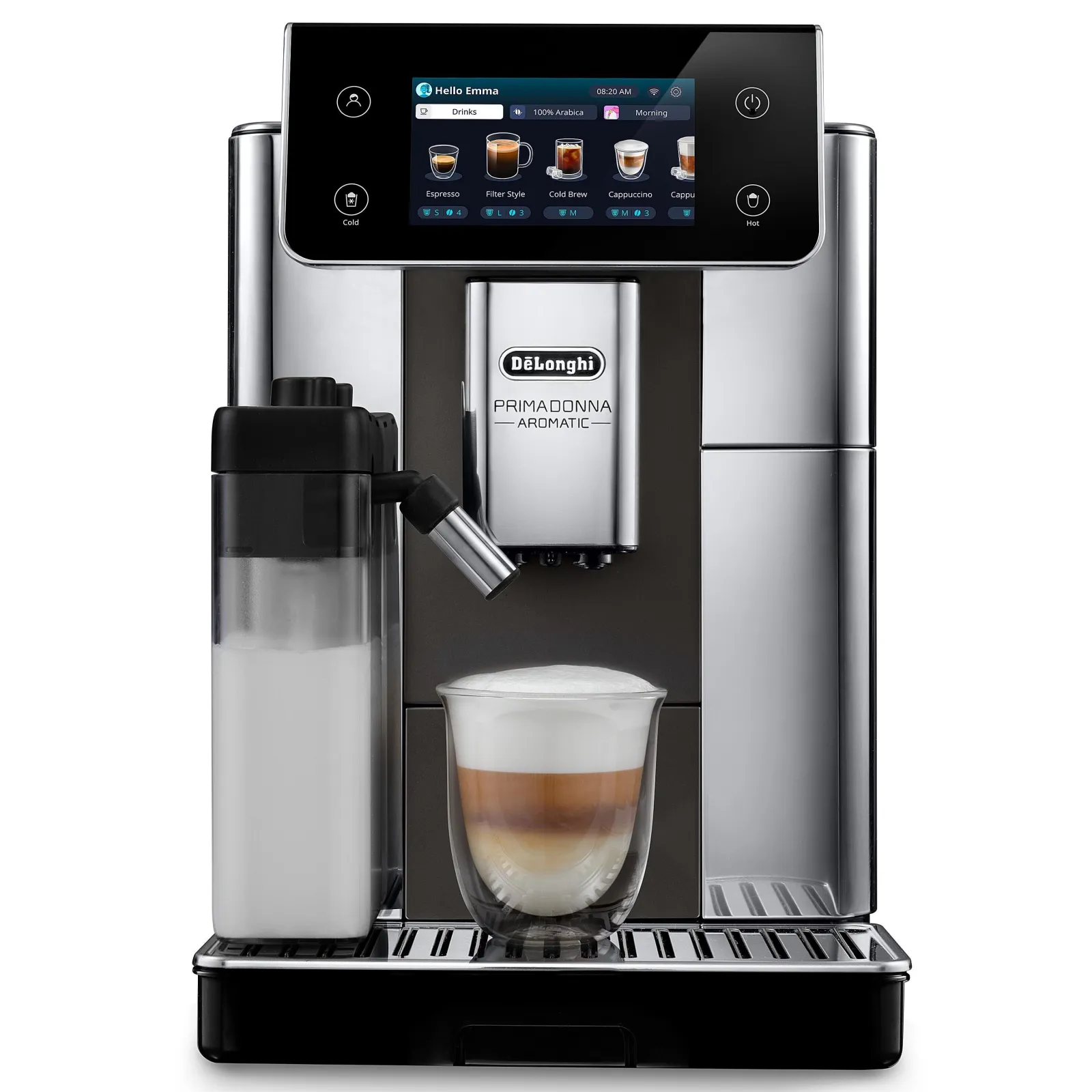 Кофемашина DeLonghi ECAM 630.75.TSM PrimaDonna Aromatic